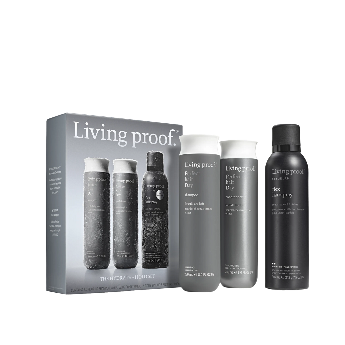 Living Proof Hydrate + Hold Holiday Set