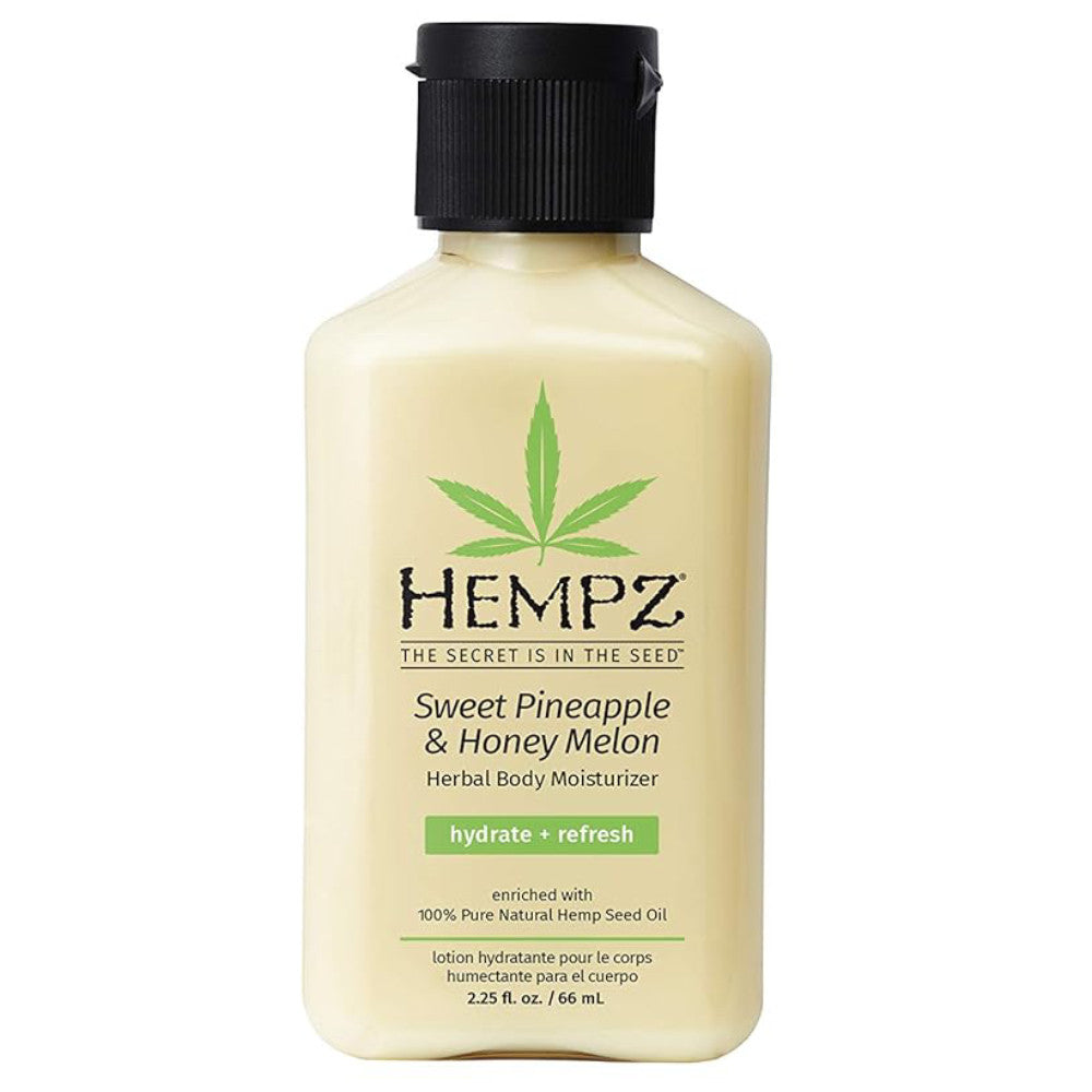 Hempz Sweet Pineapple And Honey Melon Herbal Body Moisturizer 2.25 oz