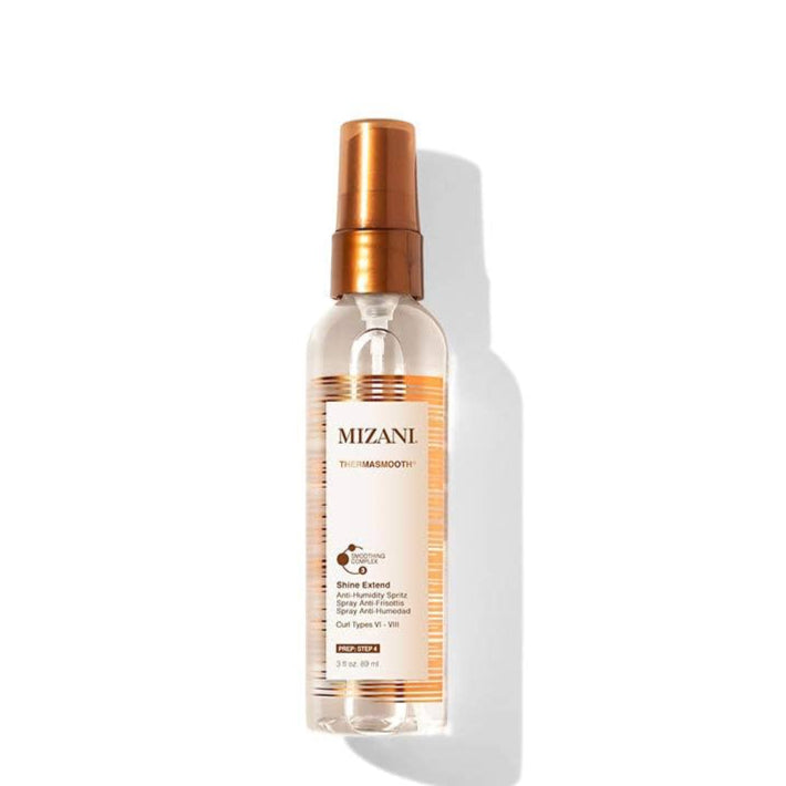 Mizani hair product bottle on a white background