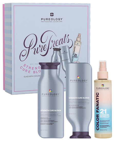 Pureology Strength Cure Blonde Holiday Gift Set