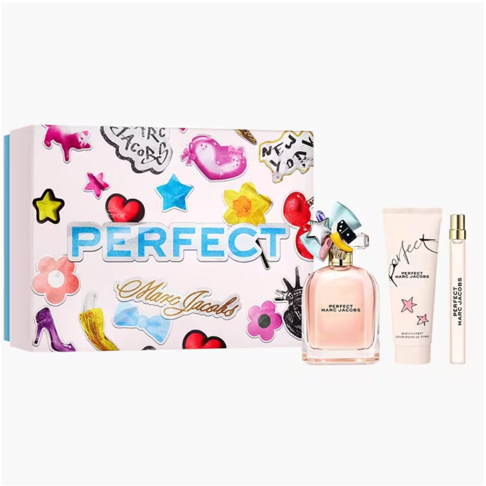 Marc Jacobs Perfect Womens Gift Set 3 pc