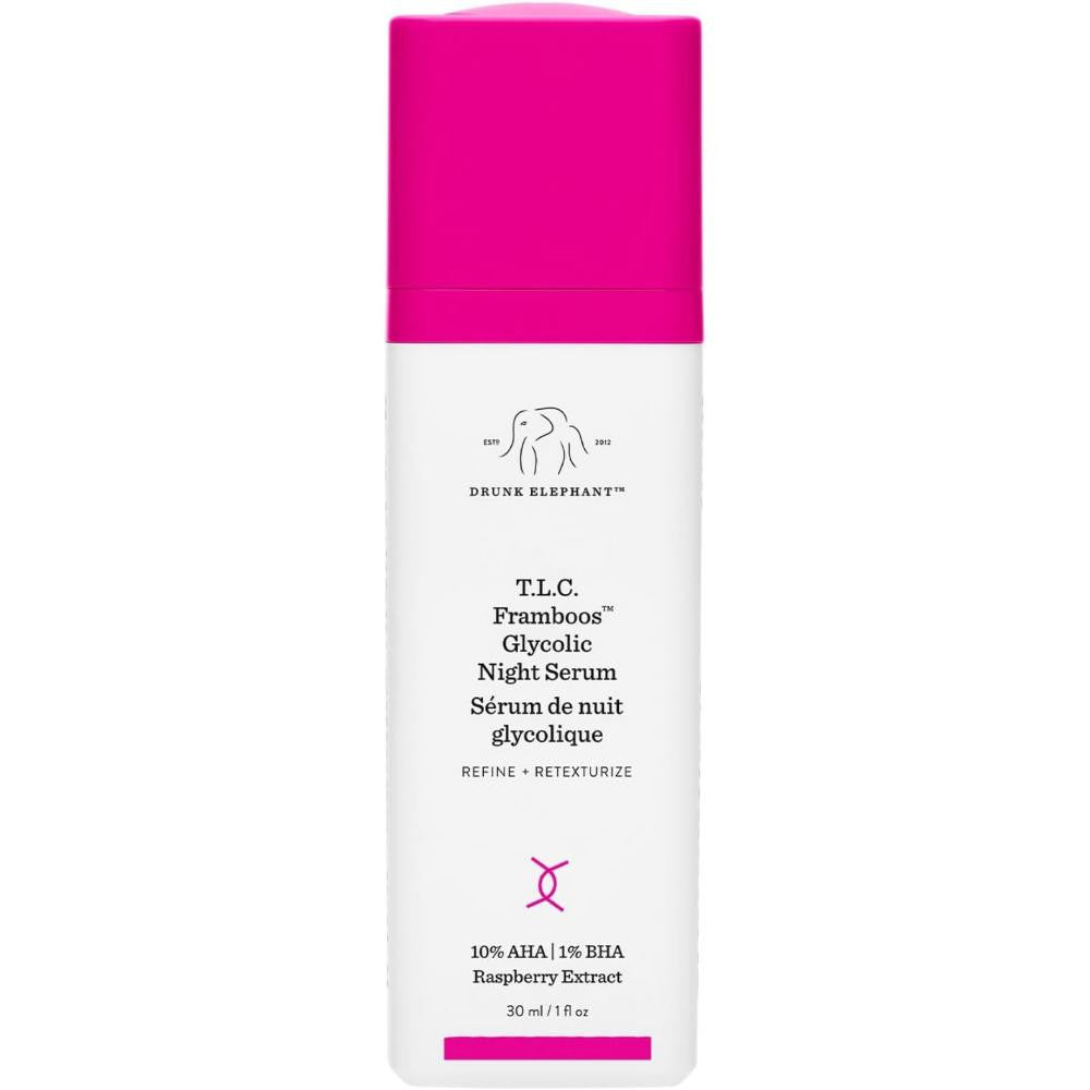 Drunk Elephant TLC Framboos Glycolic Night Serum 1 oz