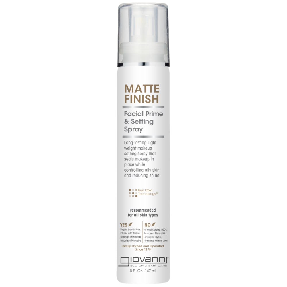 Giovanni Matte Finish Facial Prime and Setting Mist 5 oz