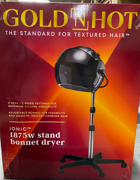 GOLD N HOT HAIR DRYER ELITE IONIC ROLLABOUT HAT 1875 WATTS GH2607 Image Beauty