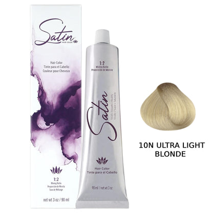 Satin Hair Color 3 oz - 10N Ultra Light Blonde