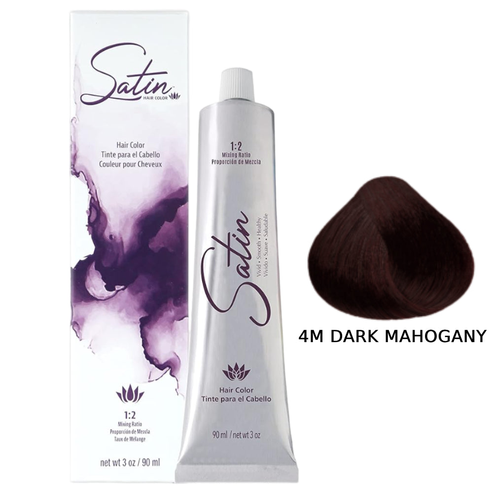 Satin Hair Color 3 oz - 4M Dark Mahogany