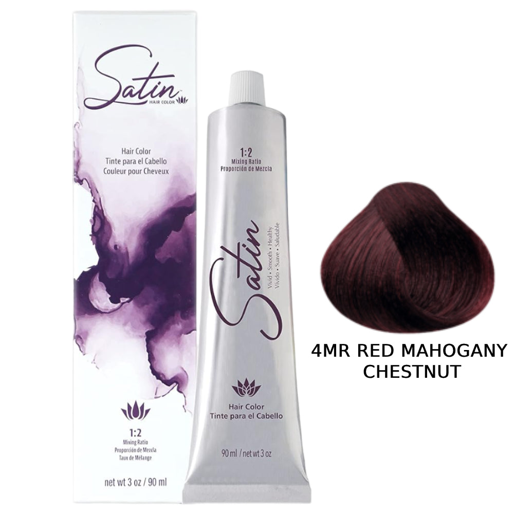 Satin Hair Color 3 oz - 4MR Red Mahogany Chestnut