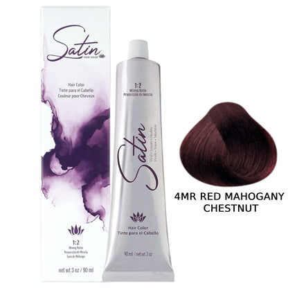 Satin Hair Color 3 oz - 4MR Red Mahogany Chestnut