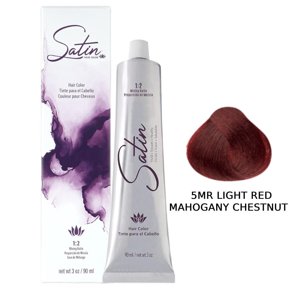 Satin Hair Color 3 oz - 5MR Light Red Mahogany Chestnut
