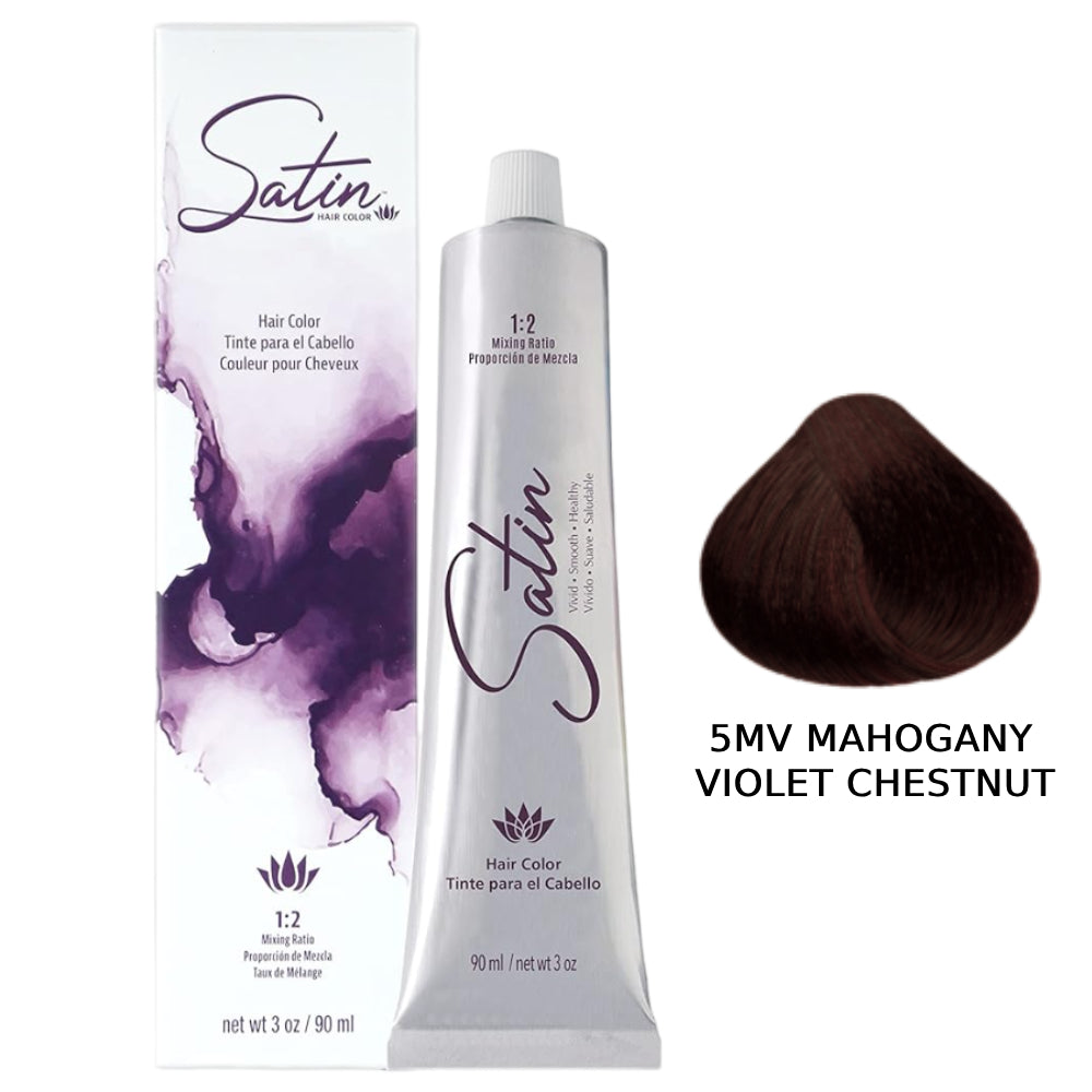 Satin Hair Color 3 oz - 5MV Mahogany Violet Chestnut