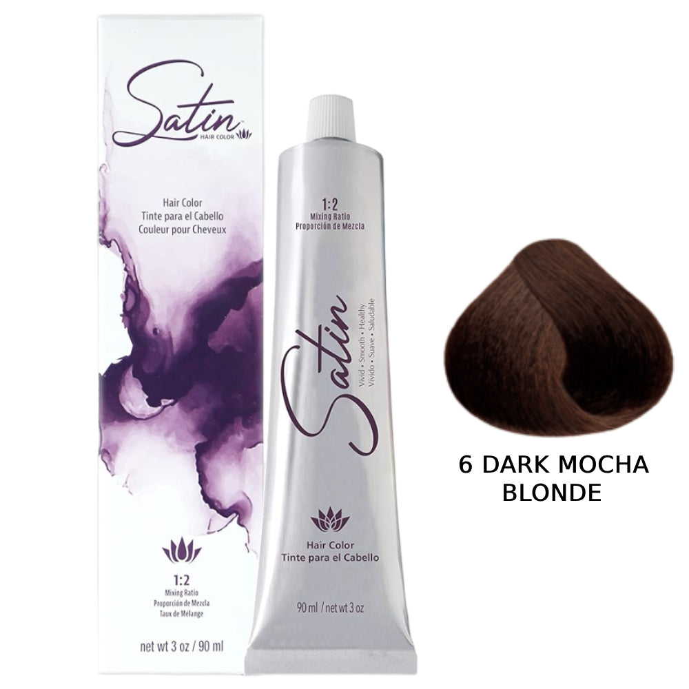 Satin Hair Color 3 oz - 6 Dark Mocha Blonde
