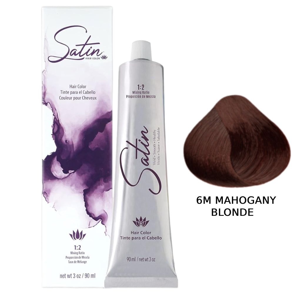 Satin Hair Color 3 oz - 6M Mahogany Blonde