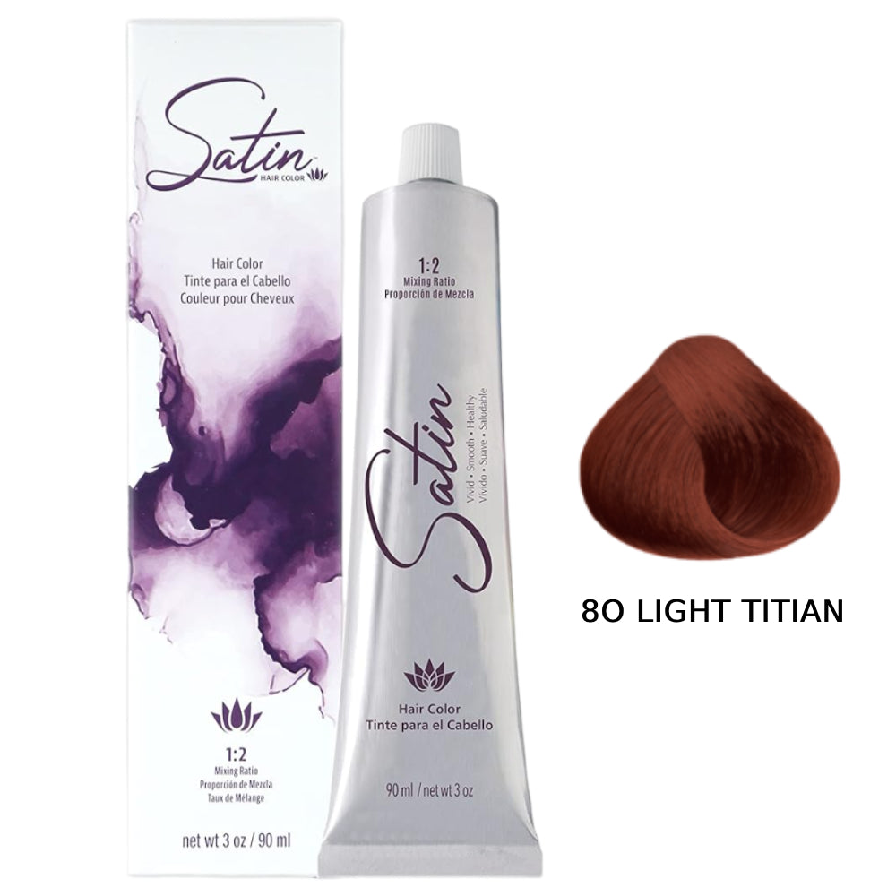 Satin Hair Color 3 oz - 8O Light Titian