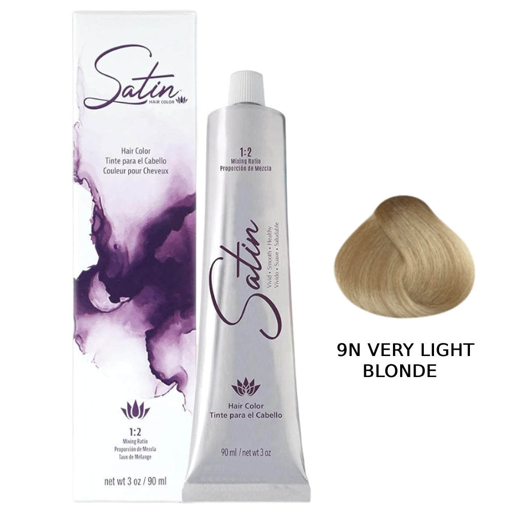 Satin Hair Color 3 oz - 9N Very Light Blonde