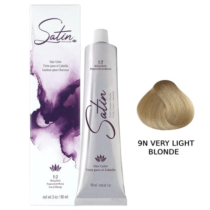 Satin Hair Color 3 oz - 9N Very Light Blonde