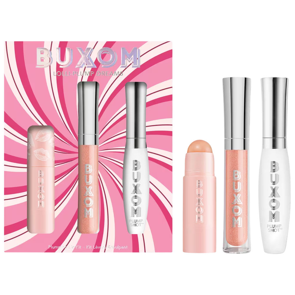 BUXOM Lolli-Plump Dreams Holiday Set Value $74