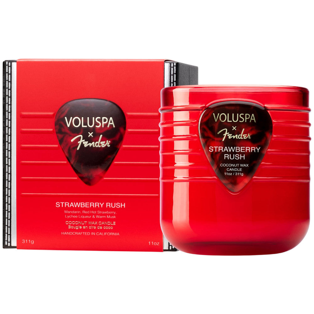 Voluspa Boxed Candle Strawberry Rush-Fender Collection