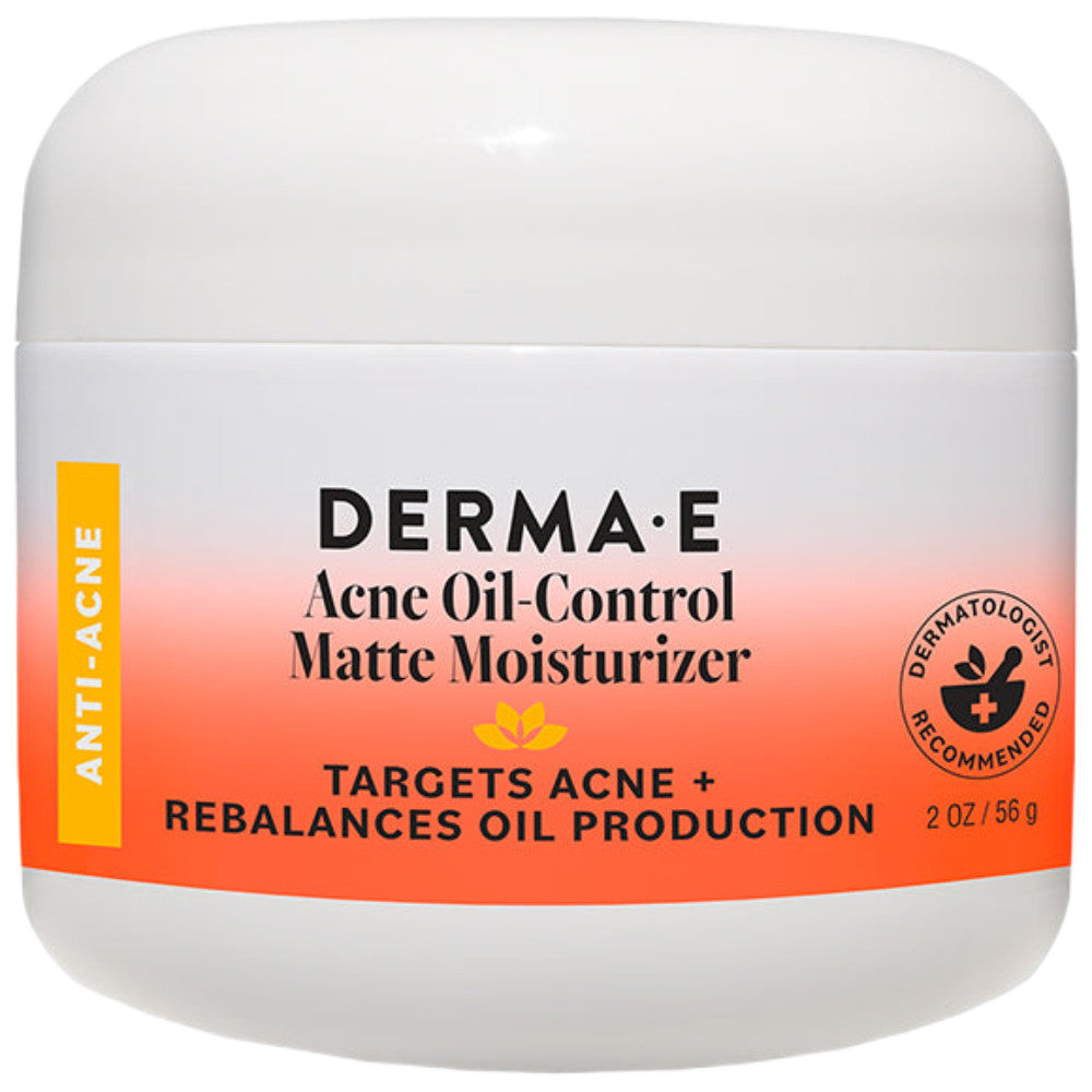 Derma E Acne Oil Control Matte Moisturizer 2 oz