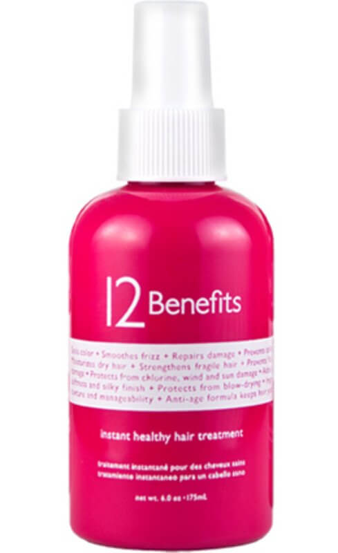 12 BENEFITS INSTANT HEALTHY HAIR TREATMENTHair Oil & Serums12 BENEFITSSize: 6 oz