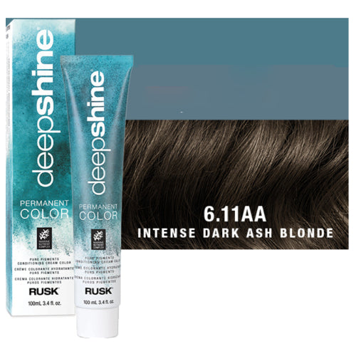 Rusk DeepShine Pure Pigments Hair ColorHair ColorRUSKShade: 6.11Aa Intense Dark Ash Blonde
