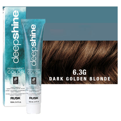 Rusk DeepShine Pure Pigments Hair ColorHair ColorRUSKShade: 6.3G Dark Golden Blonde