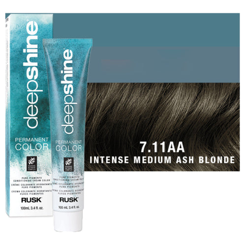 Rusk DeepShine Pure Pigments Hair ColorHair ColorRUSKShade: 7.11Aa Intense Medium Ash Blonde