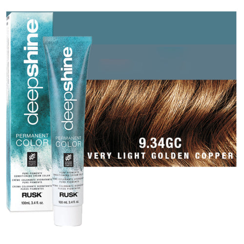 Rusk DeepShine Pure Pigments Hair ColorHair ColorRUSKShade: 9.34Gc Very Light Golden Copper