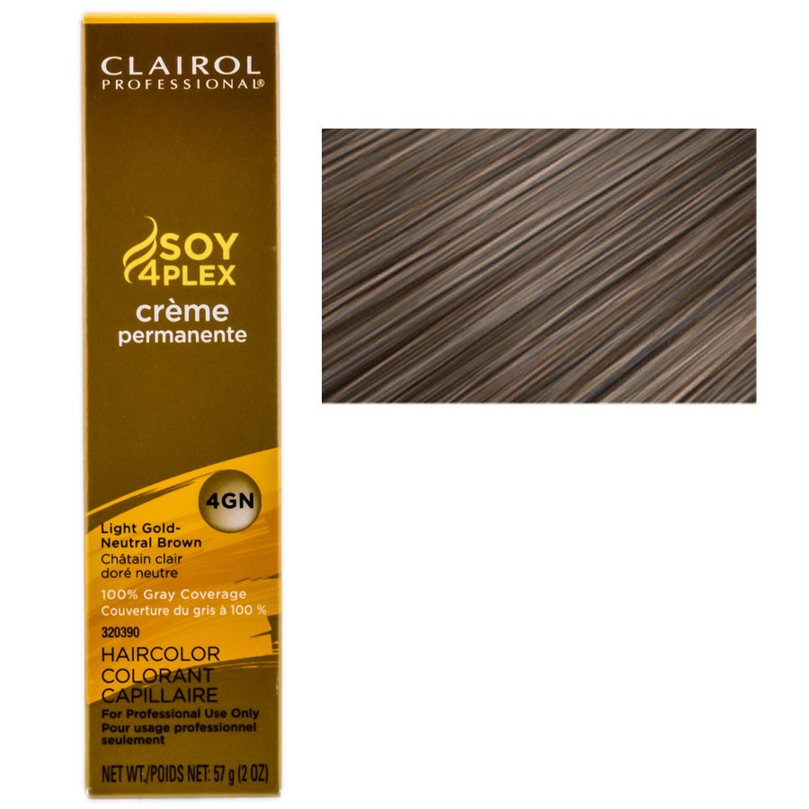 Clairol Premium Creme Hair ColorHair ColorCLAIROLShade: 4GN Light Golden Neutral Brown