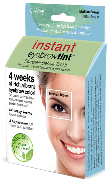 Godefroy - Instant Eyebrow Tint Light Brown