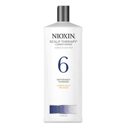 Nioxin System 6 Scalp Therapy ConditionerHair ConditionerNIOXINSize: 10.1 oz, 33.8 oz, 1.7 oz, 5.1 oz
