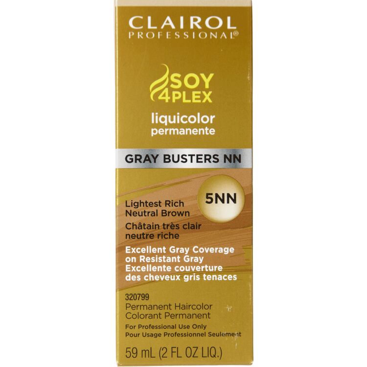 Clairol Soy Liquicolor Permanent Hair ColorHair ColorCLAIROLShade: 5NN Lightest Rich Neutral Brown