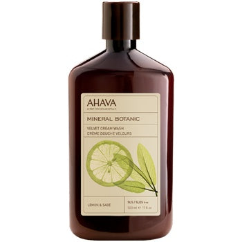 Ahava Mineral Botanic Velvet Cream Wash: Lemon + Sage 16.67 ozBody CareAHAVA