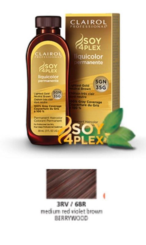 Clairol Soy Liquicolor Permanent Hair ColorHair ColorCLAIROLShade: 3RV/68R Berrywood