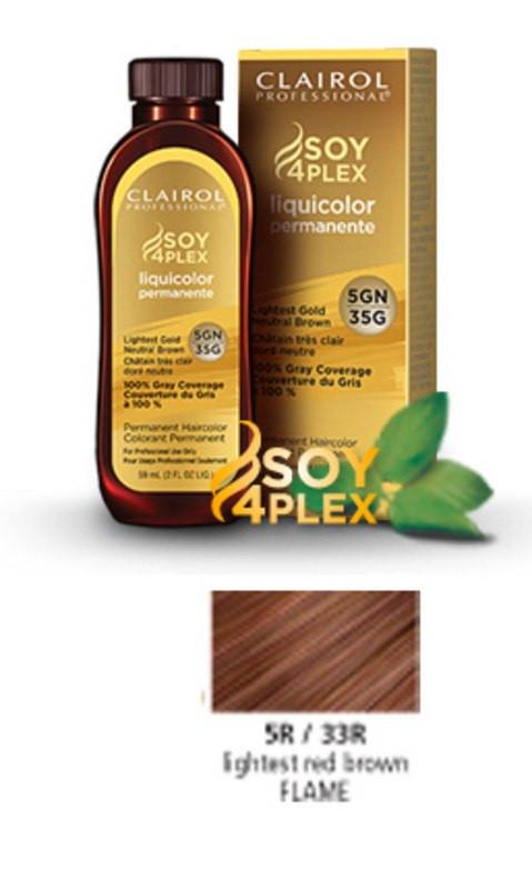 Clairol Soy Liquicolor Permanent Hair ColorHair ColorCLAIROLShade: 5R/33R Flame