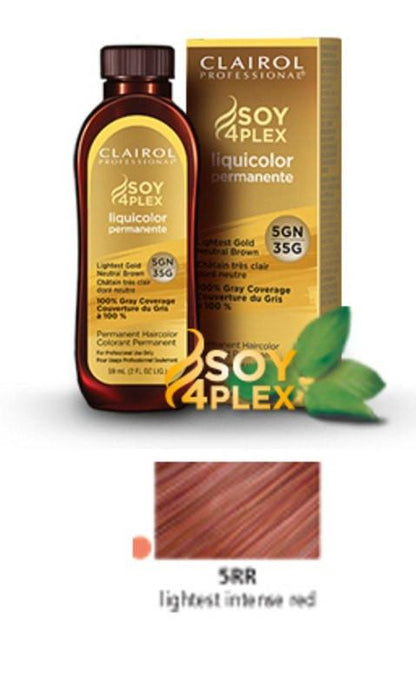 Clairol Soy Liquicolor Permanent Hair ColorHair ColorCLAIROLShade: 5RR Lightest Intense Red