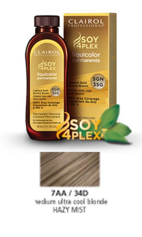 Clairol Soy Liquicolor Permanent Hair ColorHair ColorCLAIROLShade: 7AA/34D Hazy Mist