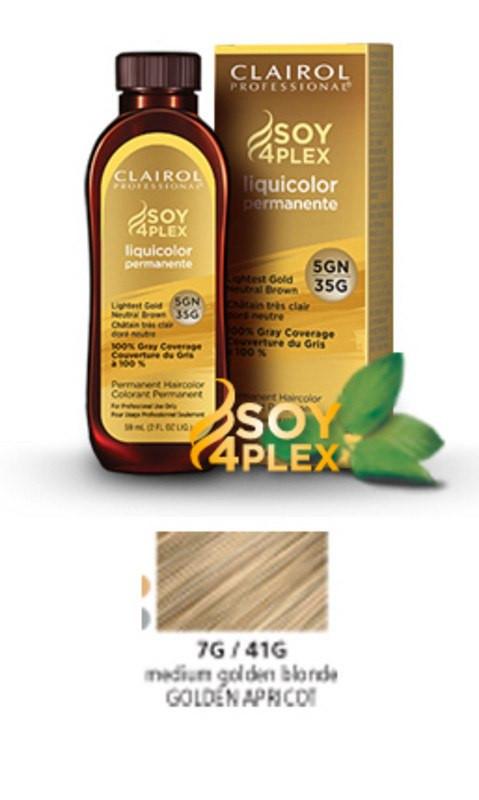 Clairol Soy Liquicolor Permanent Hair ColorHair ColorCLAIROLShade: 7G/41G Golden Apricot