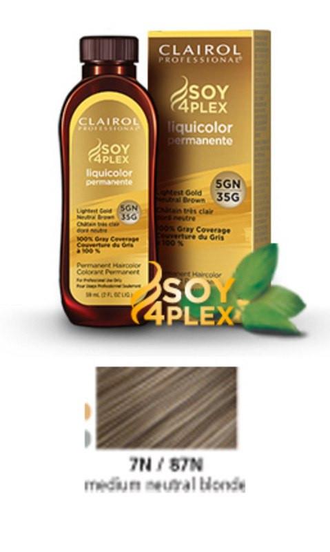Clairol Soy Liquicolor Permanent Hair ColorHair ColorCLAIROLShade: 7N/87N Medium Neutral Blonde