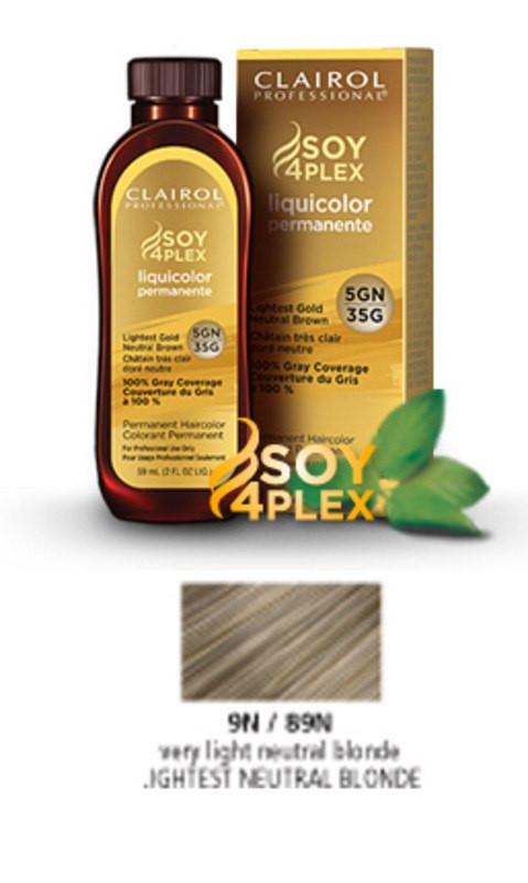 Clairol Soy Liquicolor Permanent Hair ColorHair ColorCLAIROLShade: 9N/89N Lightest Neutral Blonde