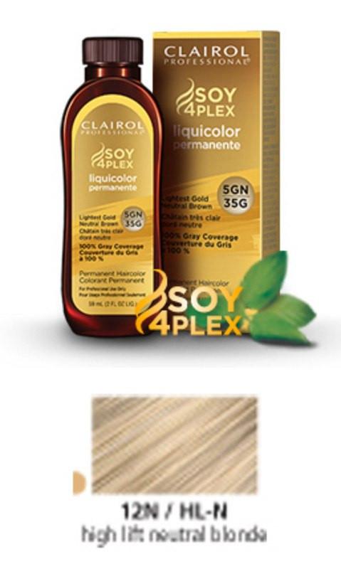 Clairol Soy Liquicolor Permanent Hair ColorHair ColorCLAIROLShade: 12N/HL-N High Lift Neutral Blonde
