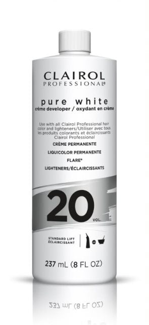 Clairol Pure White 20 Volume DeveloperDeveloperCLAIROLSize: 32 oz