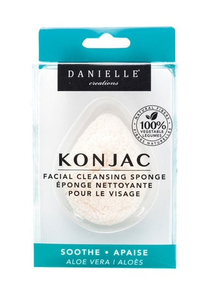 Danielle Konjac Facial Cleansing Sponge-AloeBody CareDANIELLE