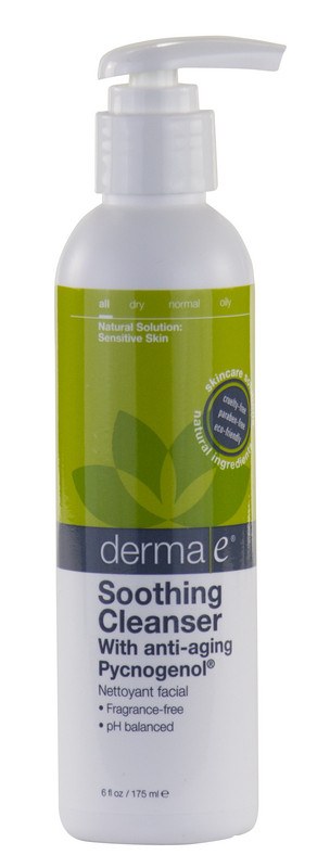 DERMA E SOOTHING FACIAL CLEANSER WITH ANTI-AGING PYCNOGENOL 6 OZSkin CareDERMA E