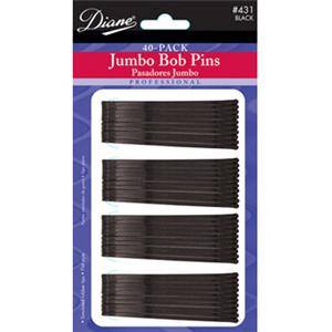 DIANE JUMBO BOB PINS-BLACK 40 CTDIANE