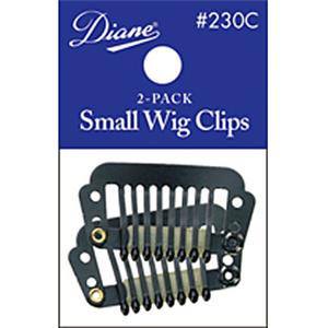 DIANE WIG CLIPS-SMALL BLACK 2 PACKDIANE