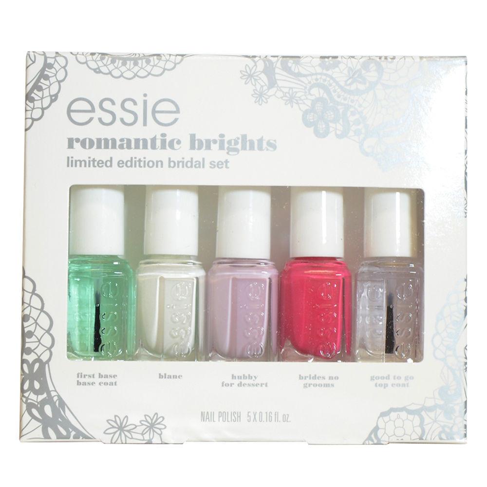 Essie Romantic Brights 5 Piece Mini Set #1- Bridal 2015Nail PolishESSIE