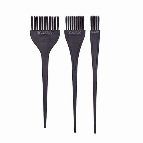 Colortrak Feather Bristle Color Brushes Assorted 3-pkHair Color AccessoriesCOLORTRAK