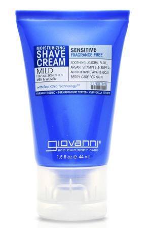 Giovanni Fragrance Free and Aloe Shave Cream 1.5 ozGIOVANNI