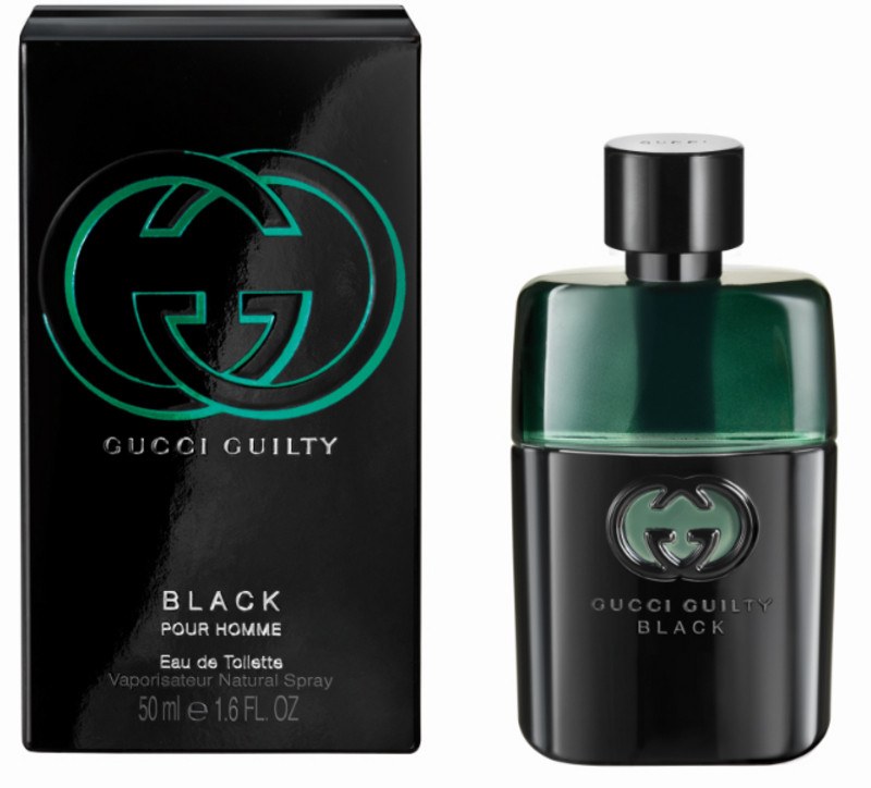 GUCCI GUILTY BLACK MEN`S POUR HOMME EAU DE TOILETTE SPRAY 1.6 ozMen's FragranceGUCCI
