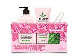 Hempz Blushing Grapefruit + Raspberry Creme Holiday Gift SetBody MoisturizerHEMPZ